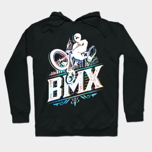 Retro Bmx Apparel - Classic Vintage Bmx Jump Hoodie